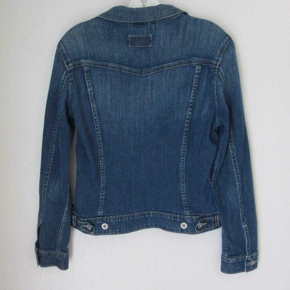 Levi's Blue Trucker Jean Jacket Size Medium - Picture 4 of 7